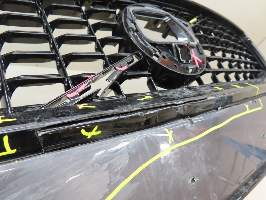 2018-2020 VOLVO V60 S60 FRONT BUMPER COVER W/LOWER GRILLE W/GRILLE OEM