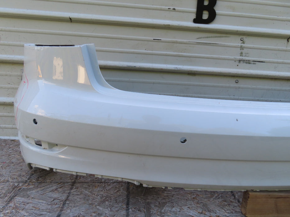 2017-2018 AUDI A3 QUATTRO SEDAN S-LINE REAR BUMPER COVER PANEL OEM 8V5807511J