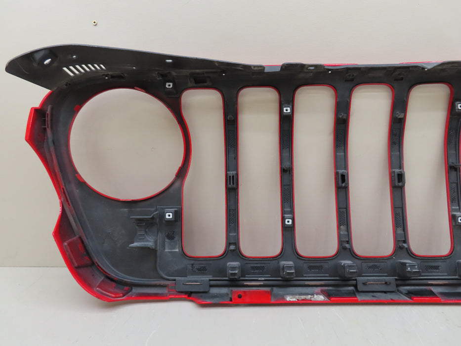 2018 - 2022 JEEP WRANGLER SAHARA FRONT RADIATOR GRILLE GRILL  OEM 6BY79TRMAB