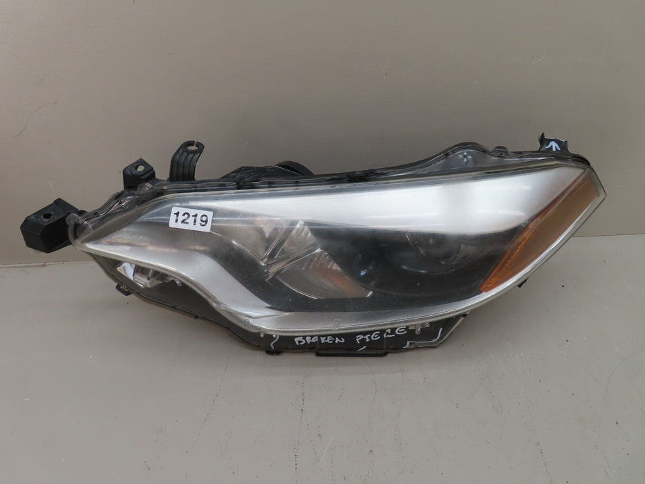 2014 - 2016 TOYOTA COROLLA FRONT LEFT DRIVER SIDE HEADLIGHT LAMP LED HALOGEN OEM