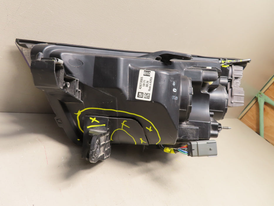 2017-2021 BUICK ENCORE RIGHT PASSENGER LED  HEADLIGHT LAMP OEM