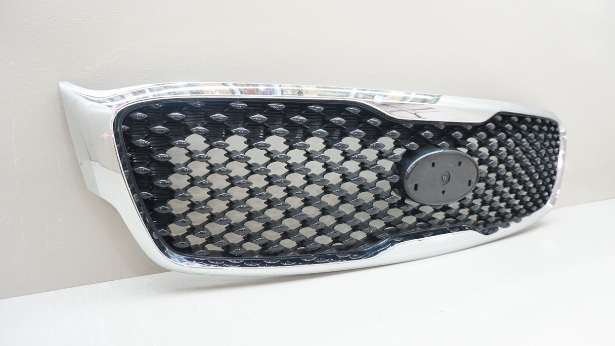 2016-2018 KIA SORENTO FRONT UPPER RADIATOR GRILLE 86350-C6000 AFTERMARKET