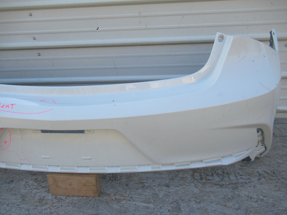 2019 - 2021 ACURA ILX REAR BUMPER COVER PANEL W/O PARKING SENSOR HOLES OEM