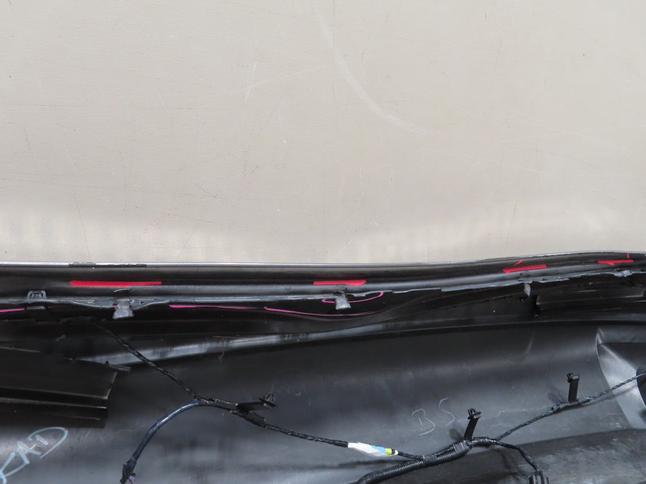2019-2020 INFINITI QX50 SUV REAR BUMPER COVER W/ LOWER PANEL MUFFLER TIP OEM