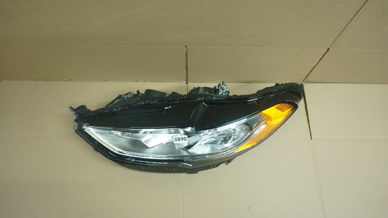 2017-2019 FORD FUSION FRONT LEFT DRIVER SIDE HEADLIGHT HALOGEN LIGHT LAMP OEM