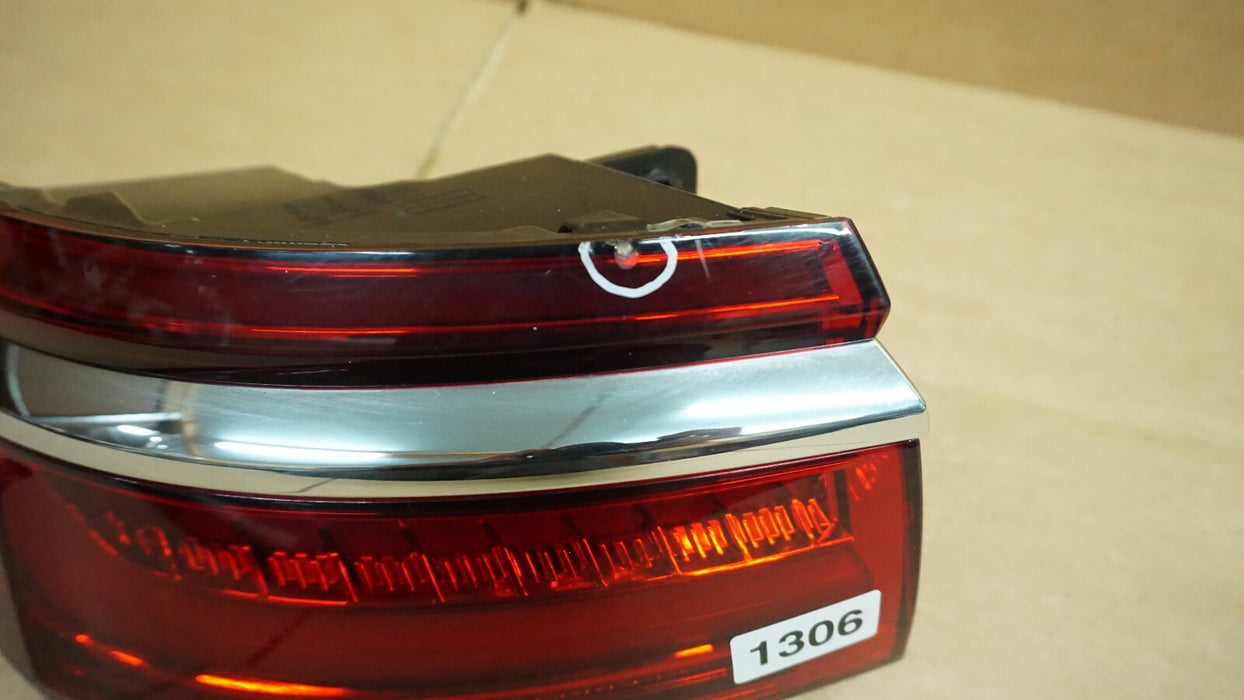 2019-2020 AUDI A8 S8 REAR LEFT DRIVER SIDE OUTER TAIL LIGHT BRAKE STOP LAMP OEM
