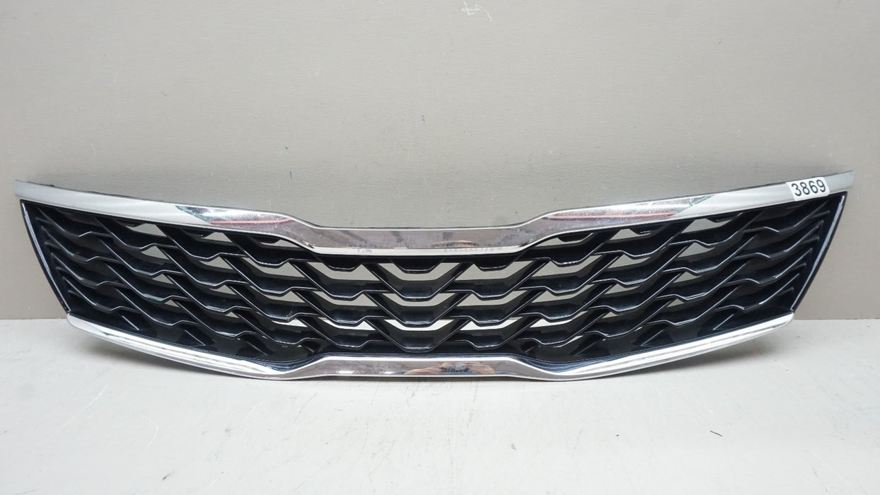 2019-2020 KIA OPTIMA FRONT UPPER BUMPER GRILLE OEM 86351-D5500