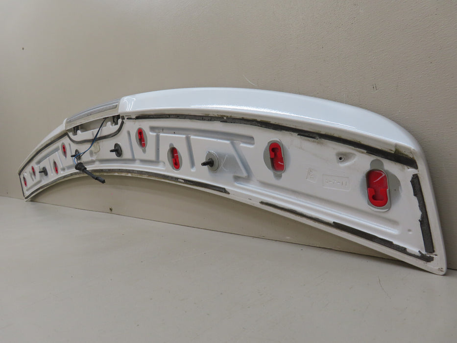 2012-2014 SUBARU LEGACY REAR WHITE TRUNK SPOILER OEM E721SAJ010