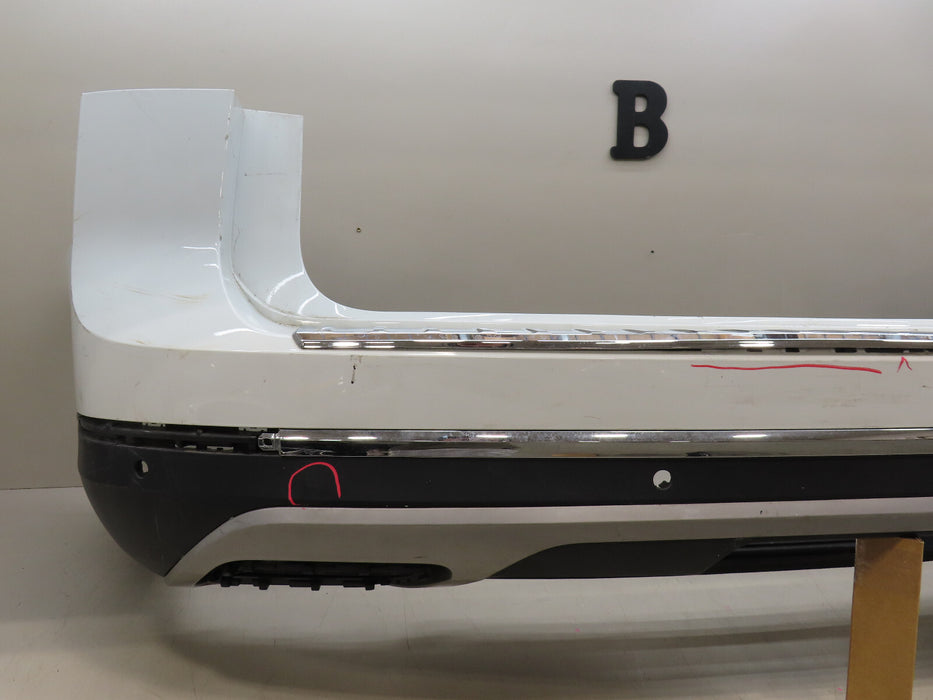2020-2024 VOLKSWAGEN ATLAS CROSS SPORT REAR BUMPER COVER W/LOWER BUMPER OEM