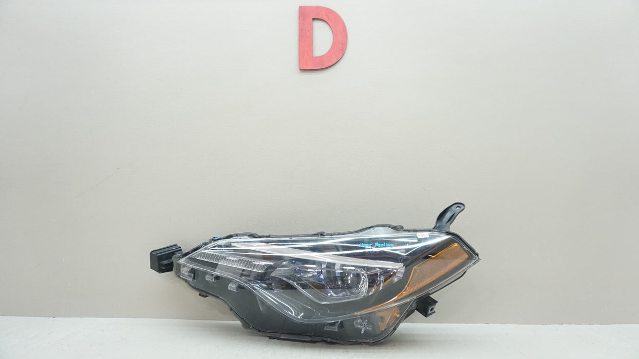 2017-2019 TOYOTA COROLLA FRONT LEFT DRIVER SIDE LED HEADLIGHT OEM