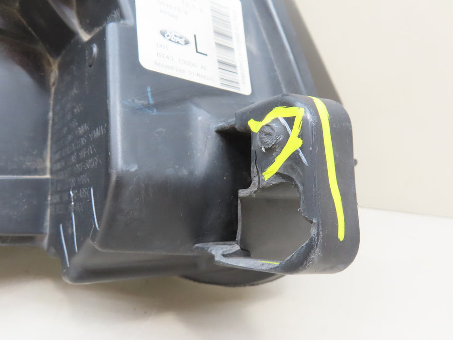 2011-2014 FORD EDGE FRONT LEFT DRIVER SIDE HEADLIGHT OEM 9369