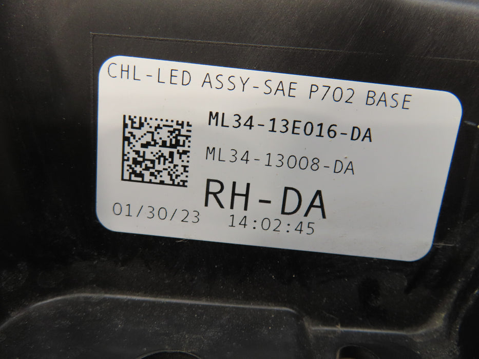 2021-2023 FORD F150 F-150 FRONT RIGHT PASSENGER FULL LED OEM ML34-13E016-DA