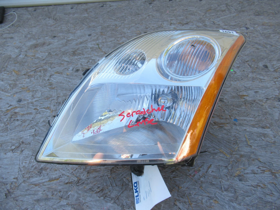 2007-2009 NISSAN SENTRA FRONT LEFT DRIVER SIDE HEADLIGHT LIGHT LAMP HALOGEN OEM