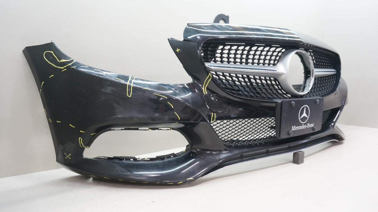 2015-2018 MERCEDES-BENZ C-CLASS W205 FRONT BUMPER COVER PANEL OEM