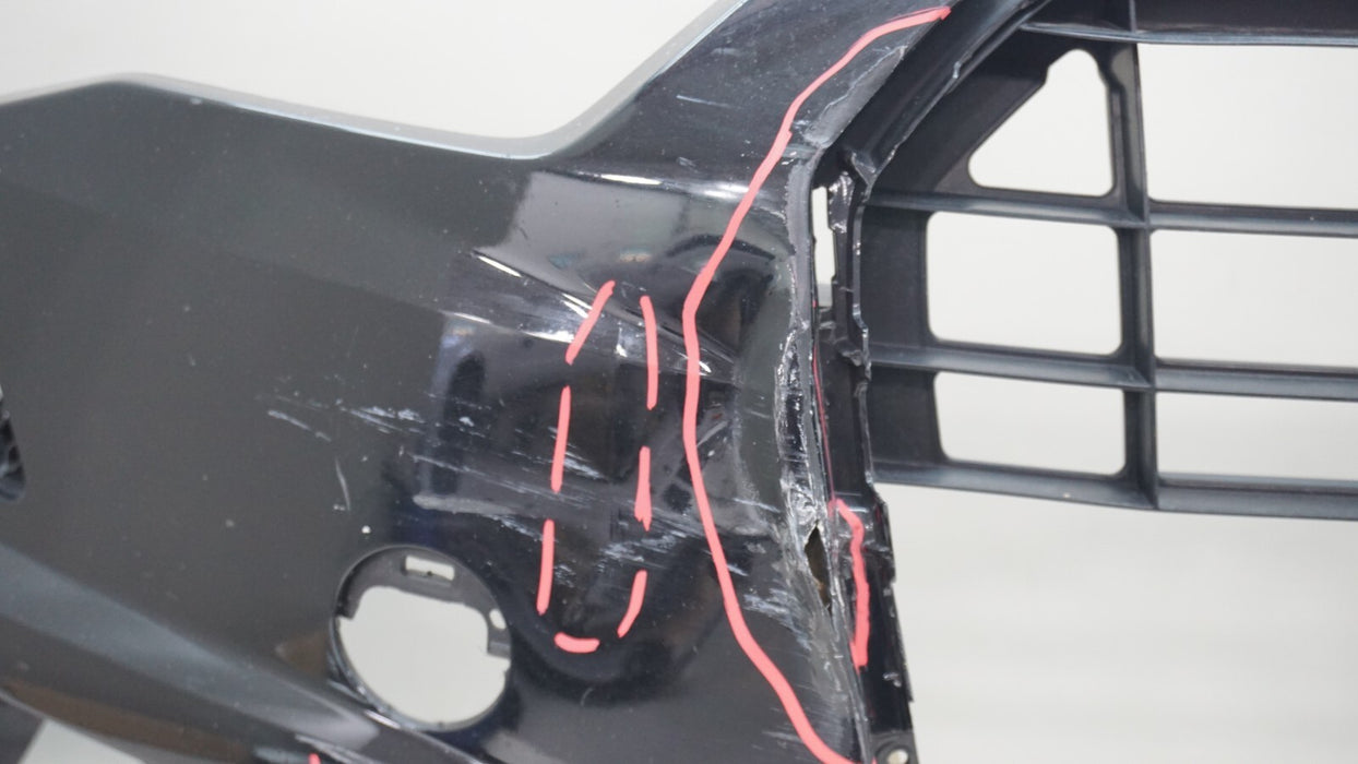 2016-2018 AUDI A6 S-LINE FRONT BUMPER COVER PANEL OEM 4G0807437 16 17 18
