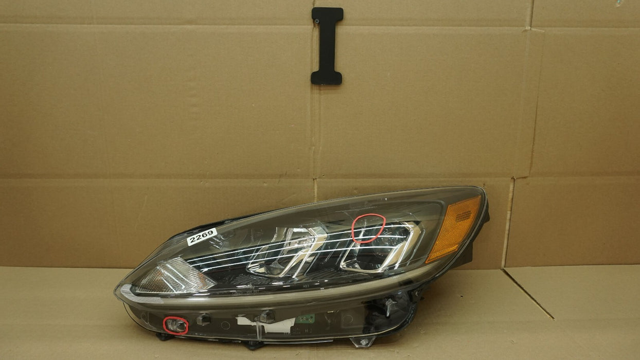 2020-2022 FORD ESCAPE FRONT LEFT DRIVER SIDE HEADLIGHT HALOGEN OEM 20 21 22