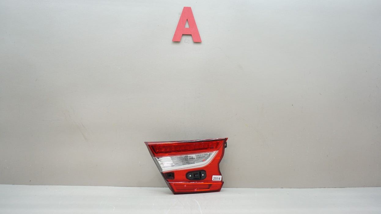 2018-2020 HONDA ACCORD REAR LEFT DRIVERS SIDE INNER TAIL LIGHT OEM