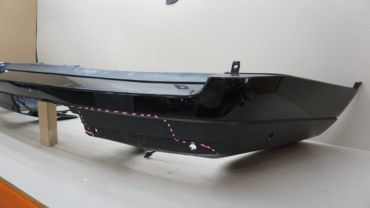 2014-2018 RANGE ROVER HSE L405 REAR BUMPER COVER W/ WIRE HARNESS OEM JK52-17D781