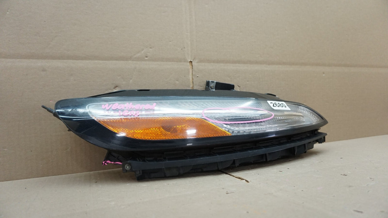 2014-2018 JEEP CHEROKEE FRONT RIGHT PASSENGER SIDE HEADLIGHT OEM 14 15 16 17 18