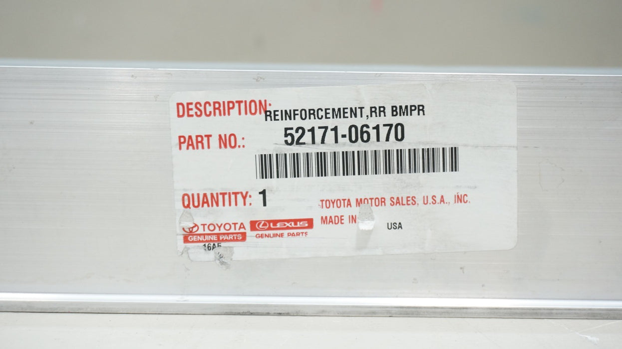 2018-2025 TOYOTA CAMRY REAR BUMPER REINFORCEMENT IMPACT BAR OEM 52171-06170