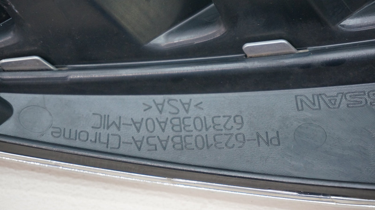 2012-2014 NISSAN VERSA FRONT BUMPER RADIATOR GRILLE OEM 623103BA5A