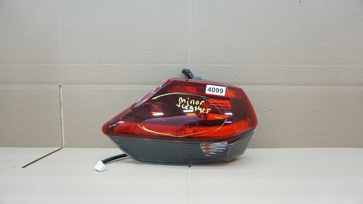 2017-2019 NISSAN ROGUE REAR LEFT DRIVERS SIDE OUTER TAIL LIGHT OEM 17 18 19
