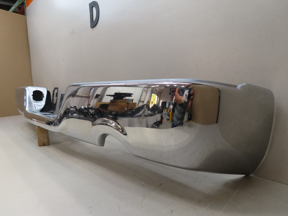 2015-2018 DODGE RAM 1500 REAR METAL BUMPER COVER PANEL W/ DUAL EXHAUST OEM