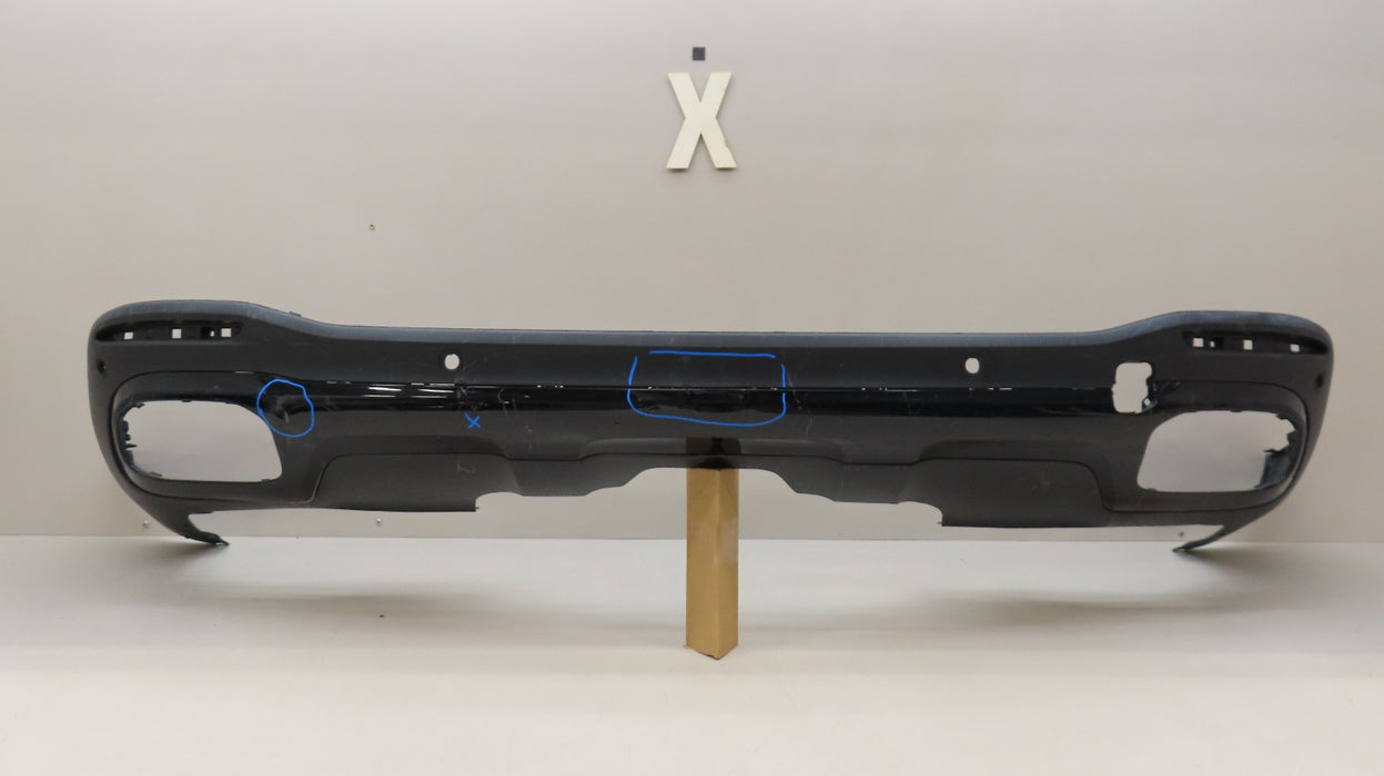 2020-2022 MERCEDES-BENZ GLS REAR LOWER BUMPER COVER VALANCE OEM