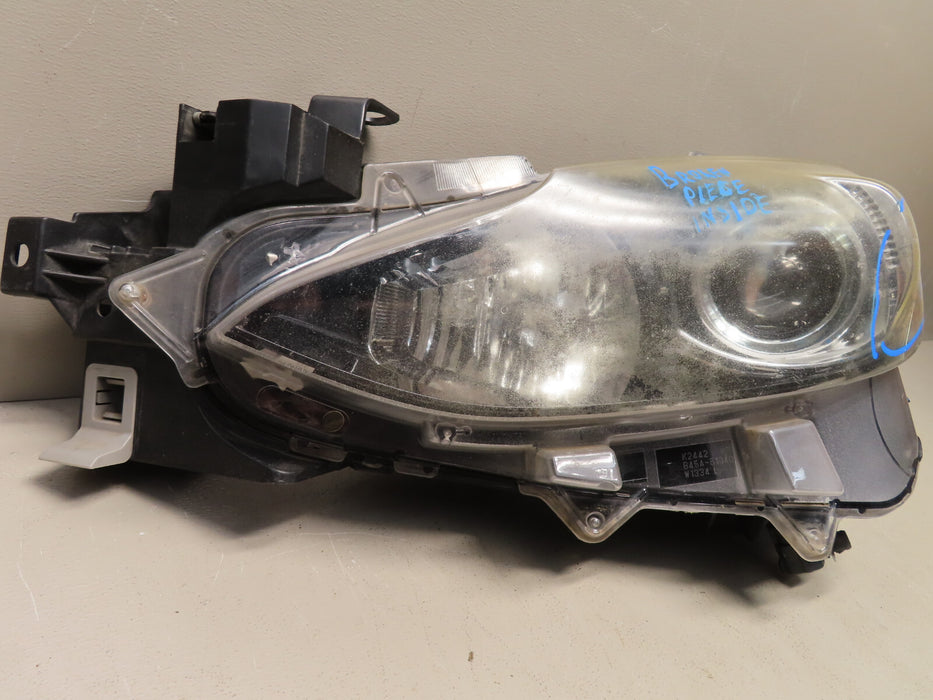 2014 2015 2016 MAZDA 3 LEFT HALOGEN HEADLIGHT LAMP OEM
