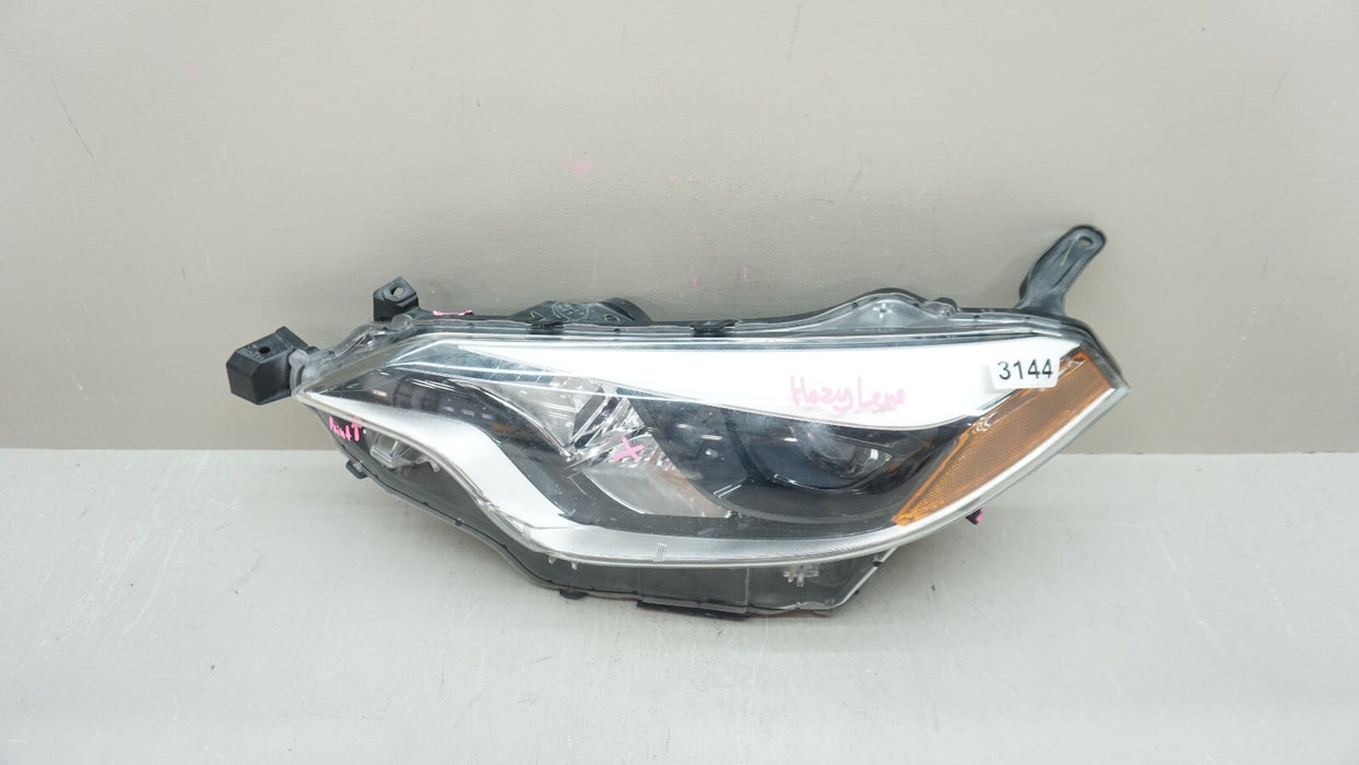 2014-2016 TOYOTA COROLLA FRONT LEFT DRIVERS SIDE HEADLIGHT LED OEM 14 15 16