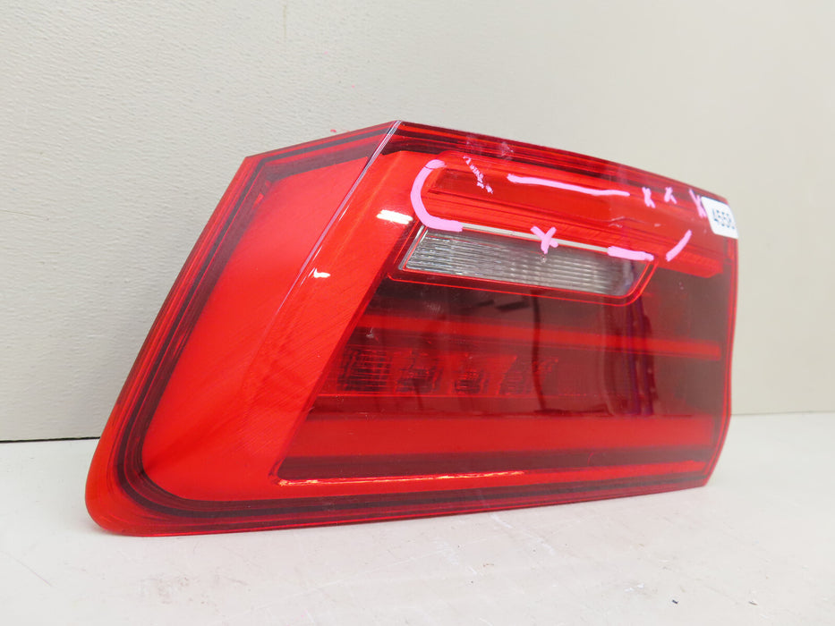 2017-2018 BMW 5 SERIES REAR RIGHT PASSENGER TAIL LIGHT INNER OEM
