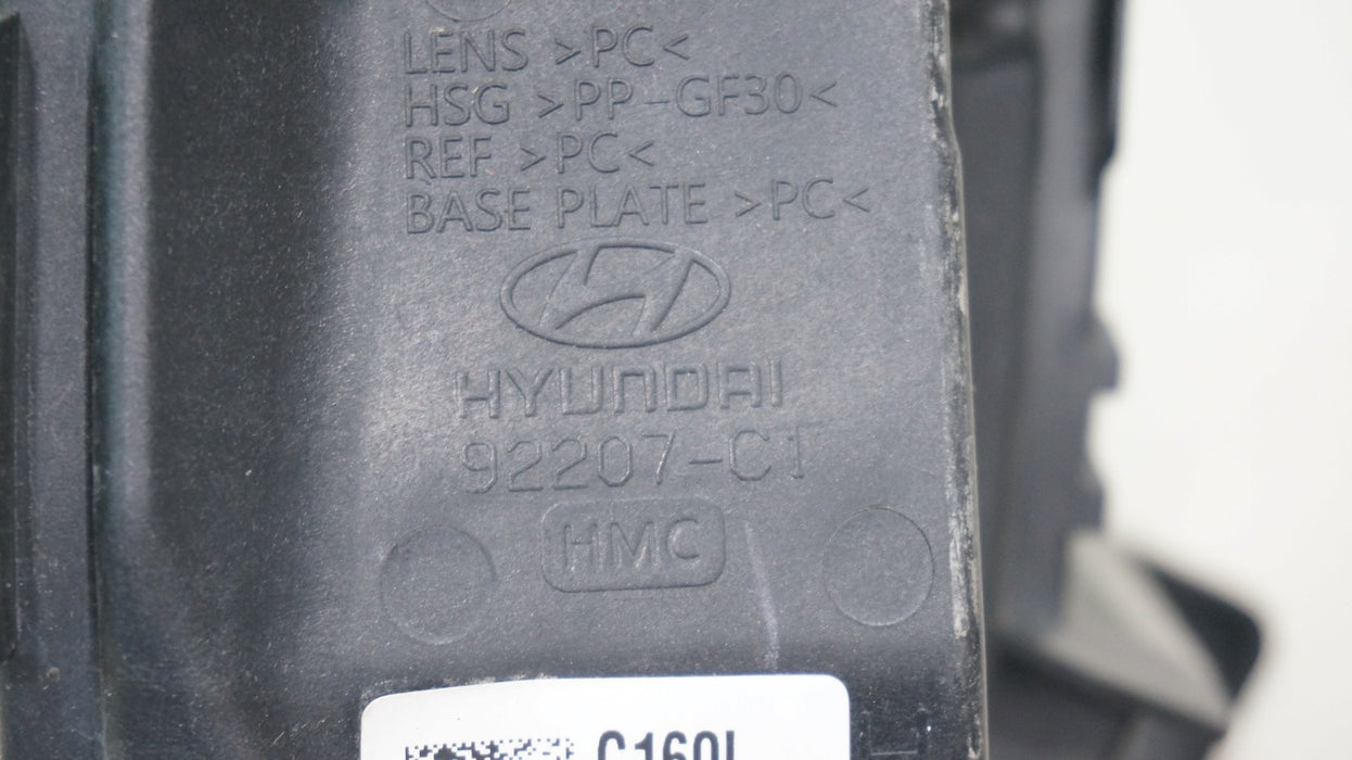 2017-2019 HYUNDAI SONATA LH LEFT FRONT LED DRL FOG LIGHT 92207-C1 OEM