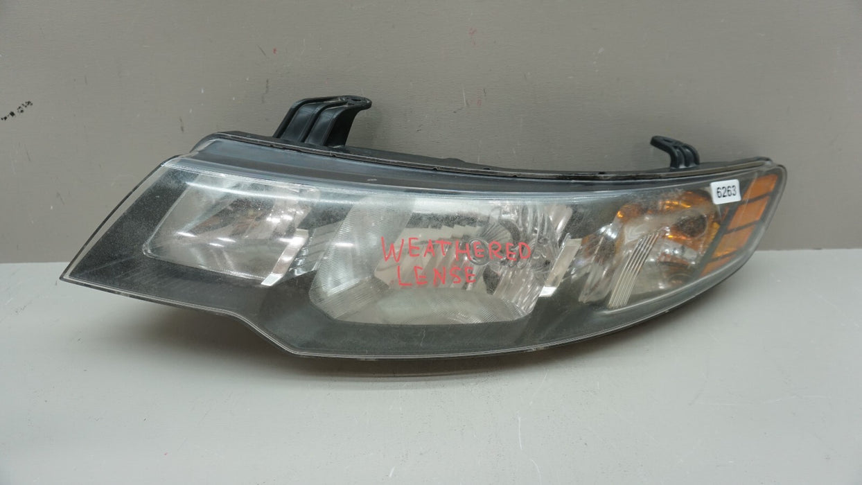 2010-2013 KIA FORTE FRONT LEFT DRIVERS SIDE HEADLIGHT HALOGEN OEM 10 11 12 13