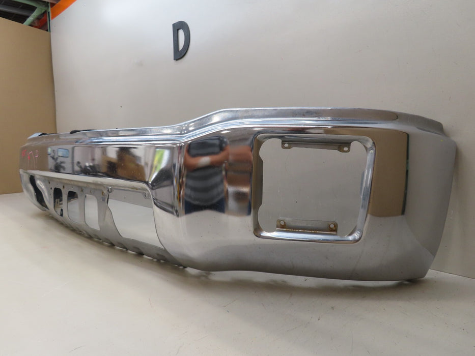 2014-2015 GMC SIERRA 1500 PICKUP FRONT METAL BUMPER COVER PANEL OEM AGS19213