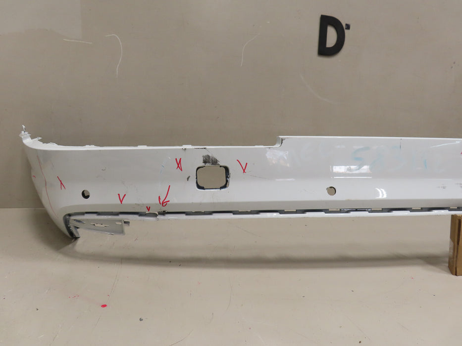 2017 2018 2019 AUDI Q7 REAR MIDDLE BUMPER COVER OEM 4M0.807.527