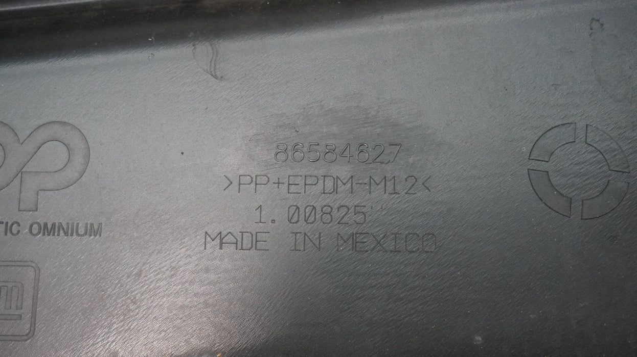 2024-2025 CHEVROLET EQUINOX EV RS REAR LOWER BUMPER VALANCE PANEL OEM 86584627