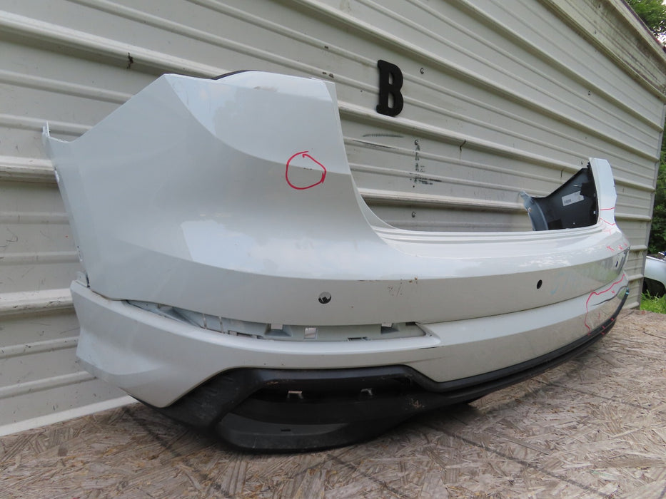 2019-2020 AUDI Q3 S-LINE REAR BUMPER COVER W/ LOWER VALANCE PANEL OEM 83A807511