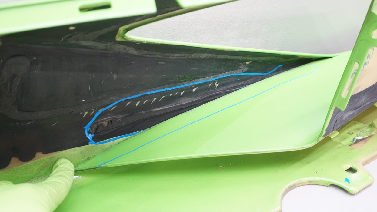 2015-2017 LAMBORGHINI HURACAN LEFT DRIVERS SIDE ROCKER PANEL OEM 4T0853123