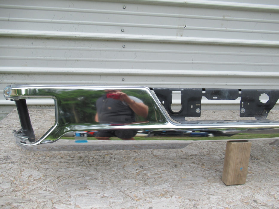 2019-2021 GMC SIERRA 2500 3500 REAR BUMPER COVER CHROME 20 21 23388705 OEM
