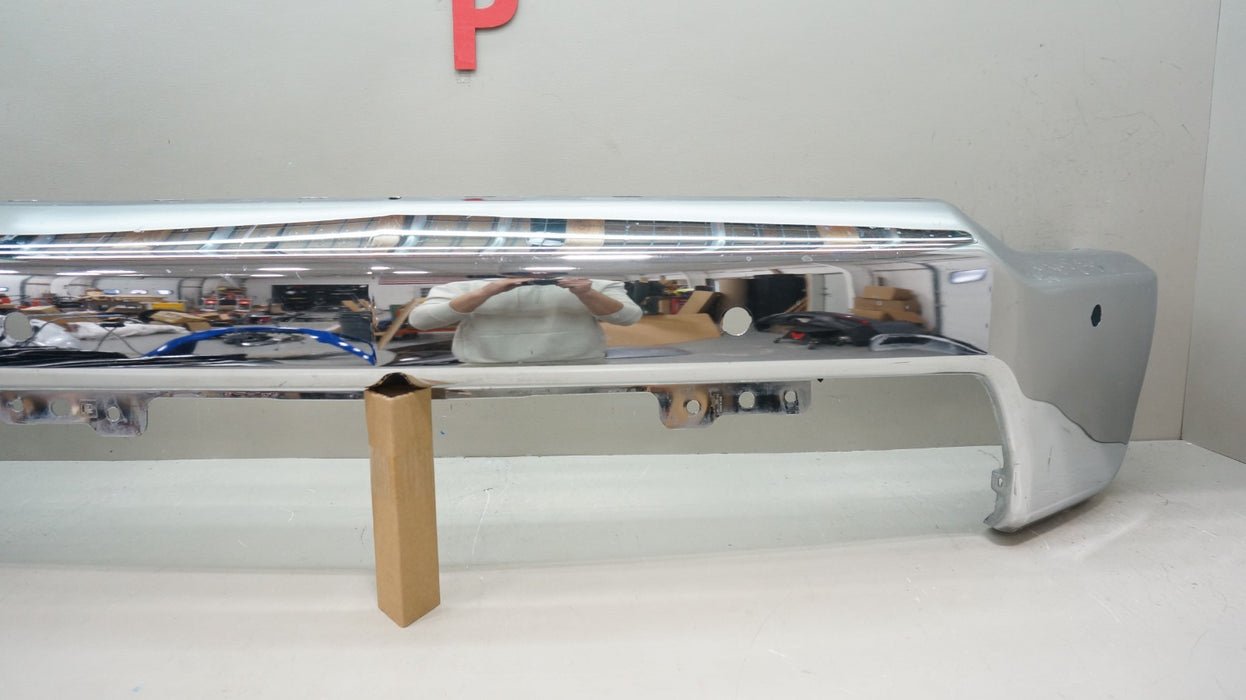 2020-2023 CHEVROLET SILVERADO 2500 3500 FRONT CHROME METAL BUMPER COVER OEM