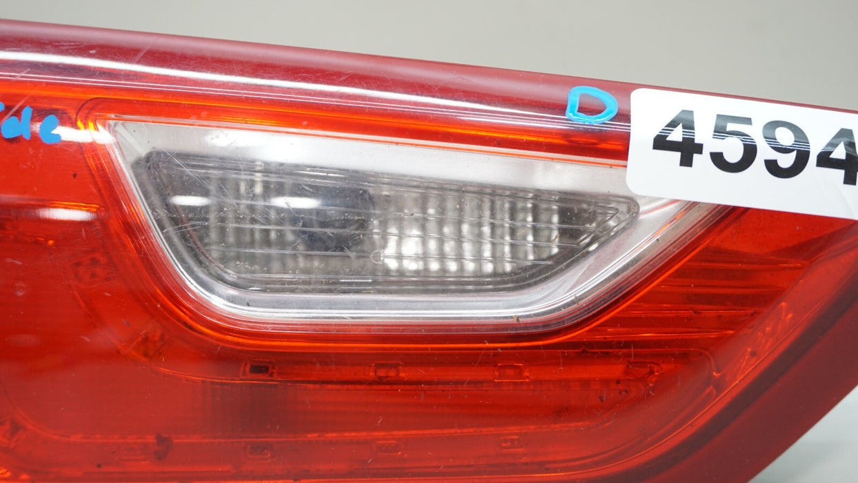 2016-2018 CHEVROLET MALIBU REAR LH LEFT DRIVER SIDE INNER TAIL LIGHT OEM