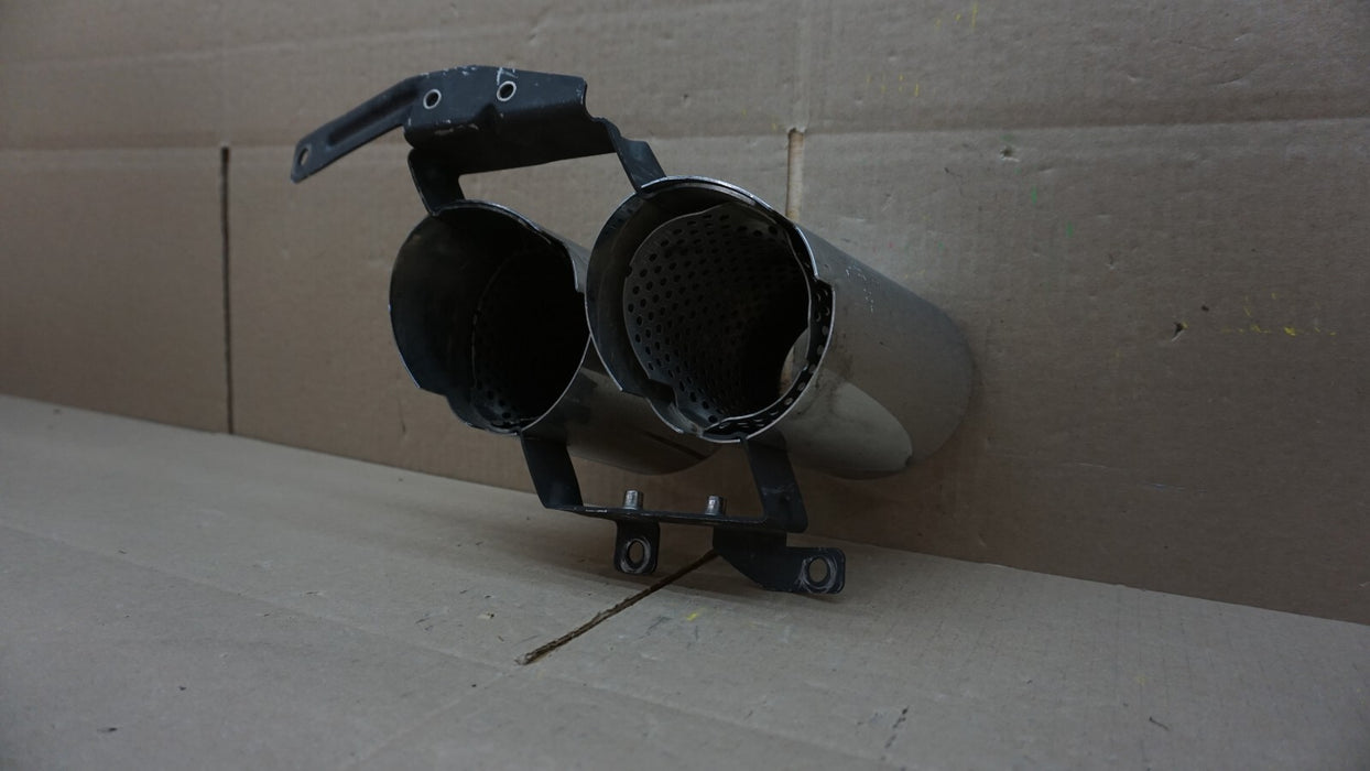 2010-2014 LAMBORGHINI GALLARDO REAR LEFT CHORME MUFFLER TAIL END EXHAUST TIP OEM