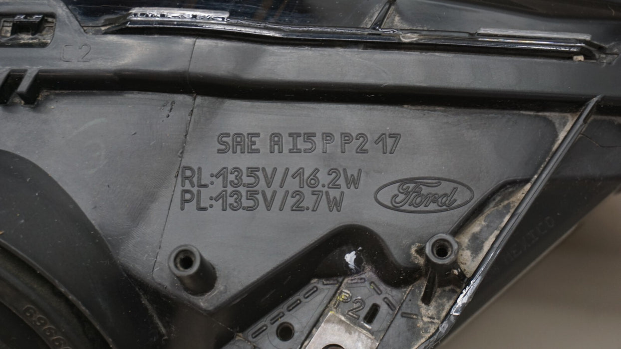 2017-2020 FORD FUSION FRONT LEFT SIDE HEADLIGHT LAMP HALOGEN OEM HS73-13W030-AK