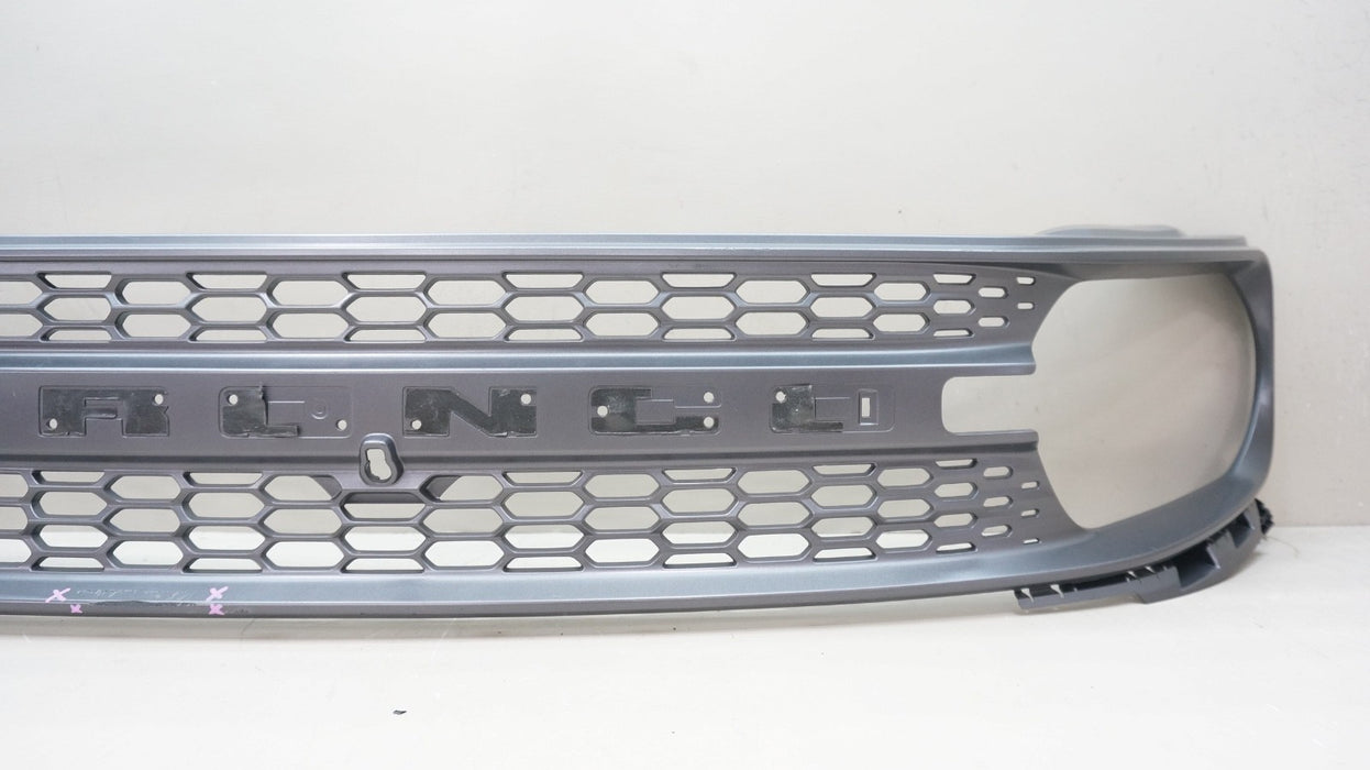 2021-2024 FORD BRONCO FRONT BUMPER RADIATOR GRILLE OEM S1PB-8200-CAW