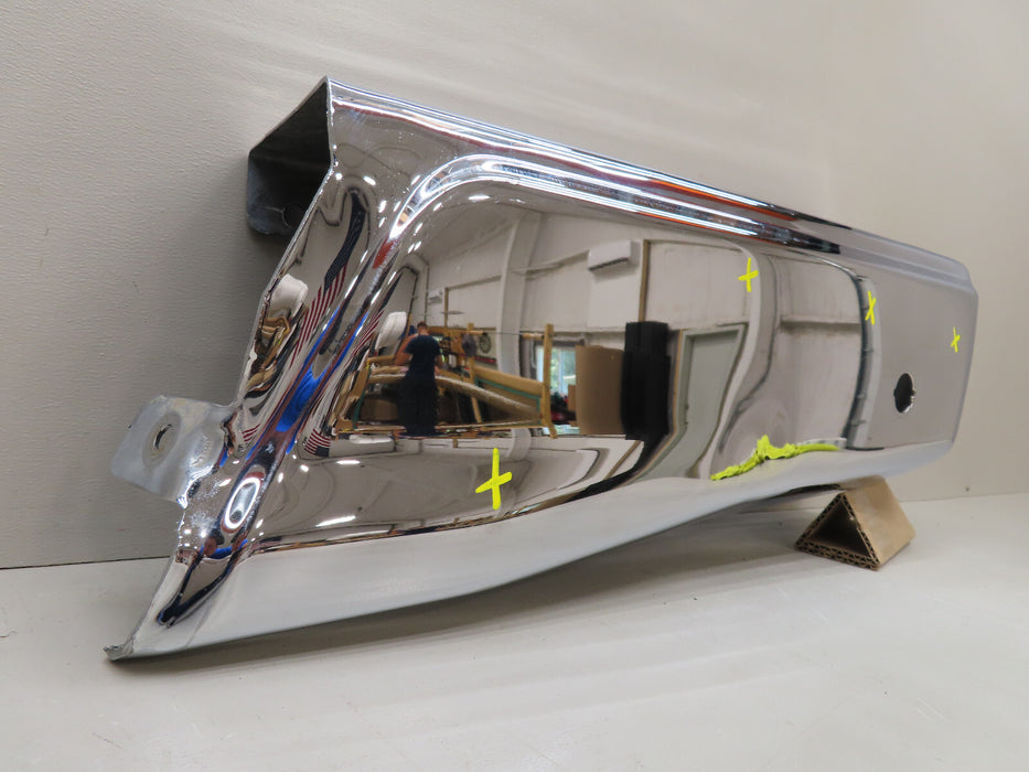 2015-2020 FORD F150 F-150 REAR RIGHT PASSENGER SIDE BUMPER END CAP METAL OEM