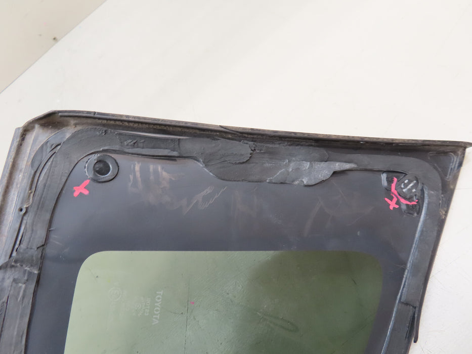 2013-2018 TOYOTA RAV4 REAR RIGHT PASSENGER SIDE QUARTER GLASS WINDOW OEM