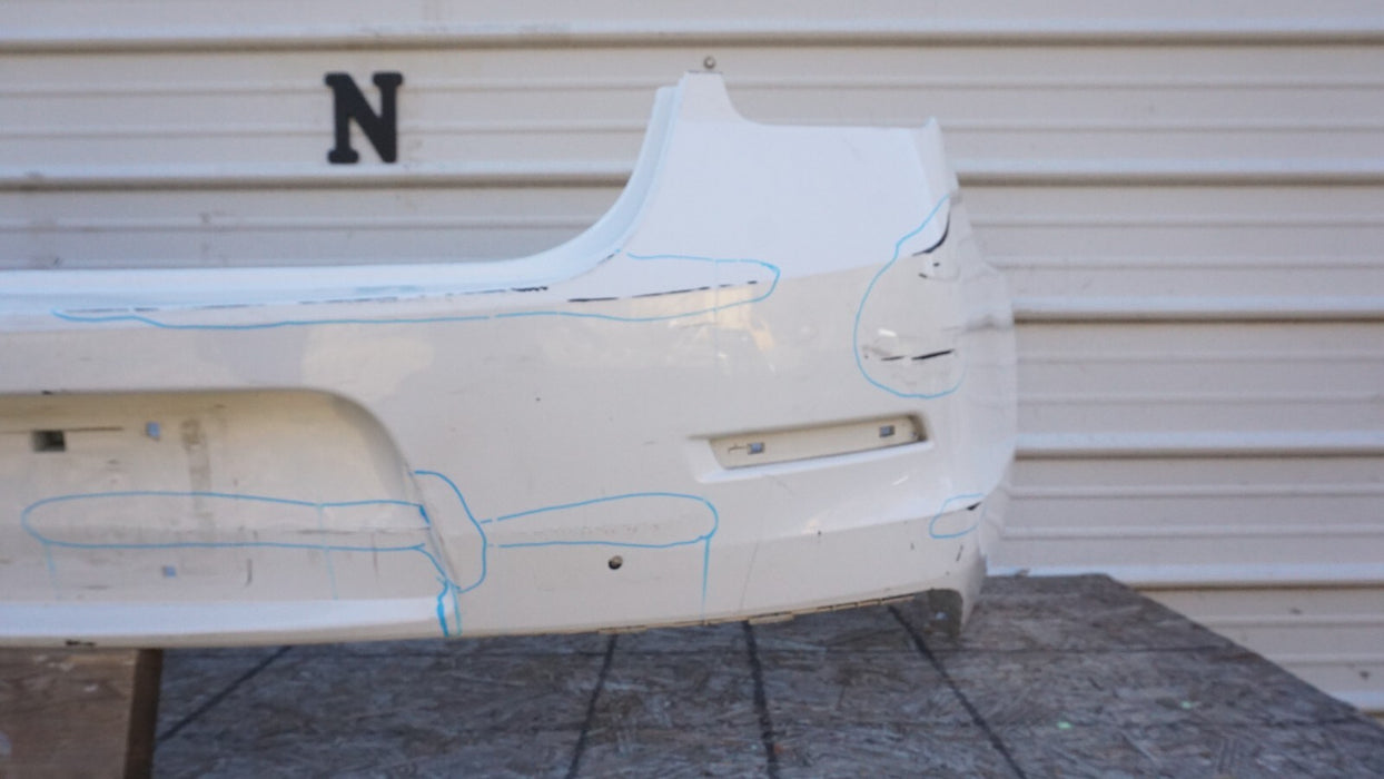 2013 2014 2015 CHEVROLET CHEVY MALIBU REAR BUMPER COVER WHITE OEM 13 14 15