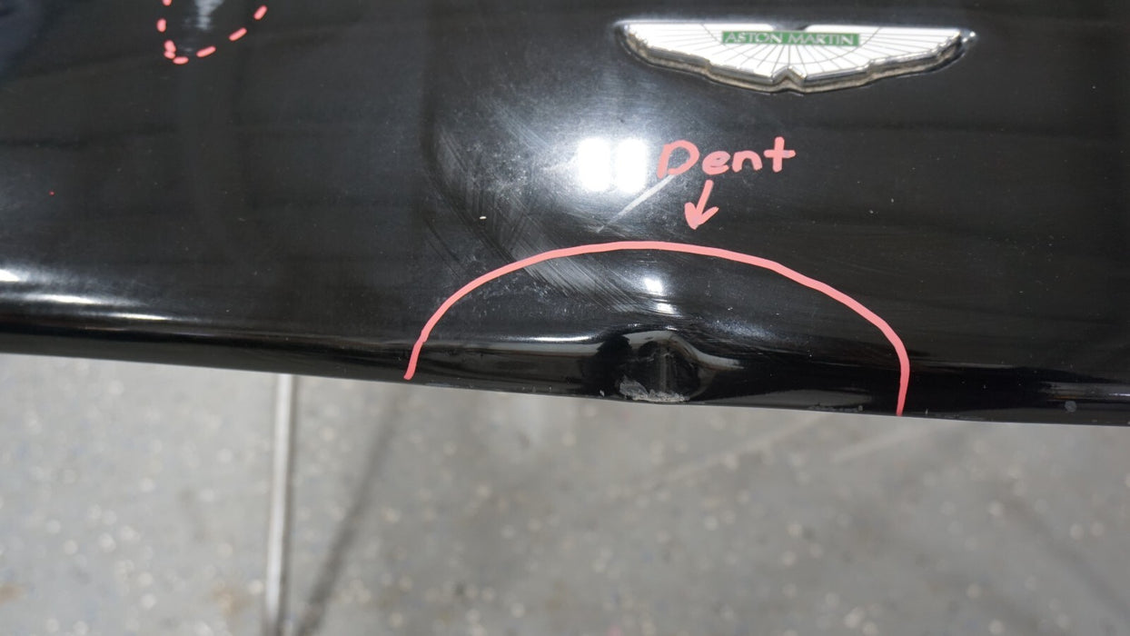 2005-2012 ASTON MARTIN DB9 VOLANTE HOOD BONNET SHELL OEM