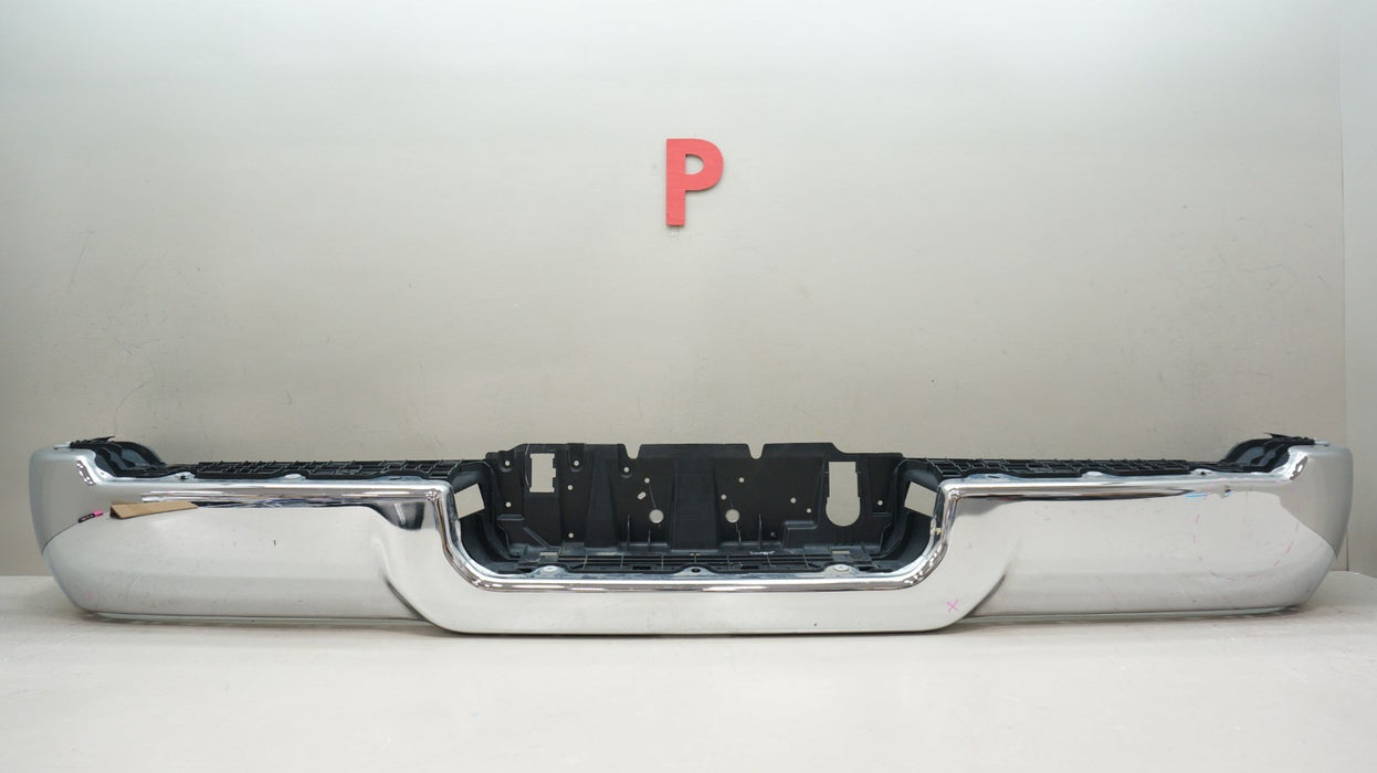 2019-2024 DODGE RAM 2500 3500 REAR CHROME METAL BUMEPR COVER 68576316AA OEM