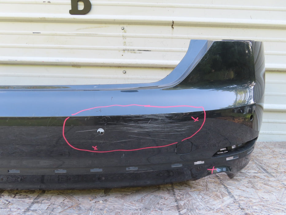2018-2019 AUDI A5 QUATTRO 2DR COUPE REAR BUMPER COVER PANEL OEM 8W6807385